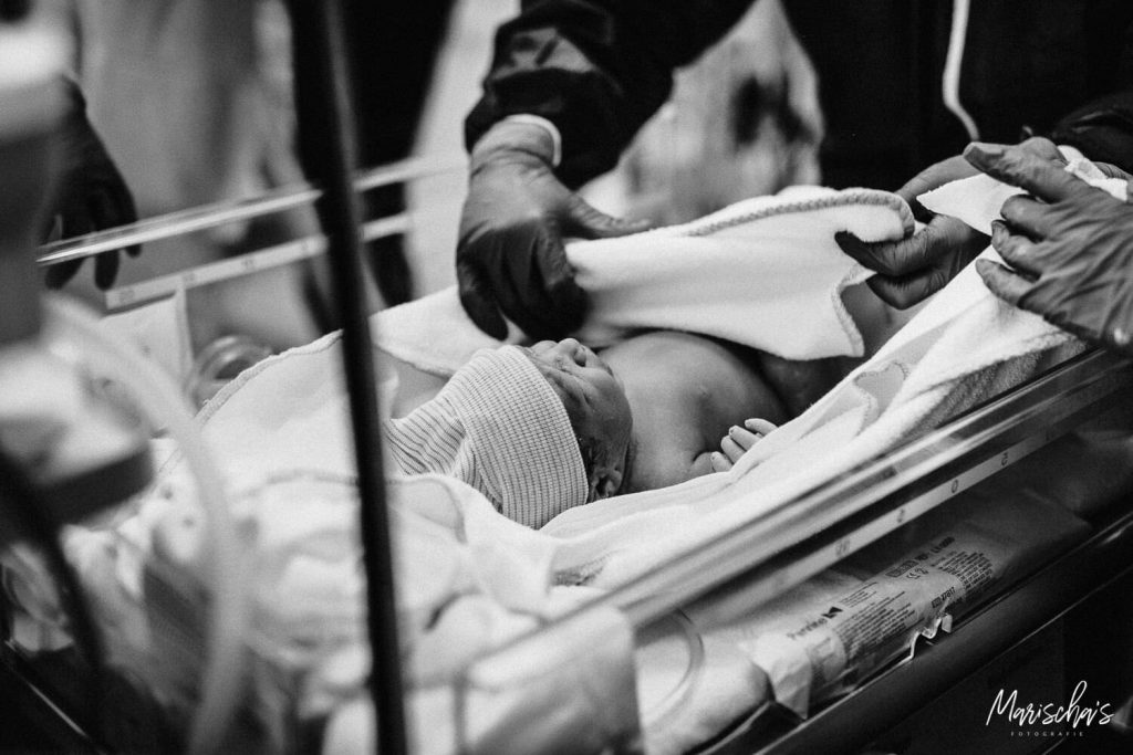 Geboortefotograaf voor een geboortereportage in het ziekenhuis Viecuri in Venlo
