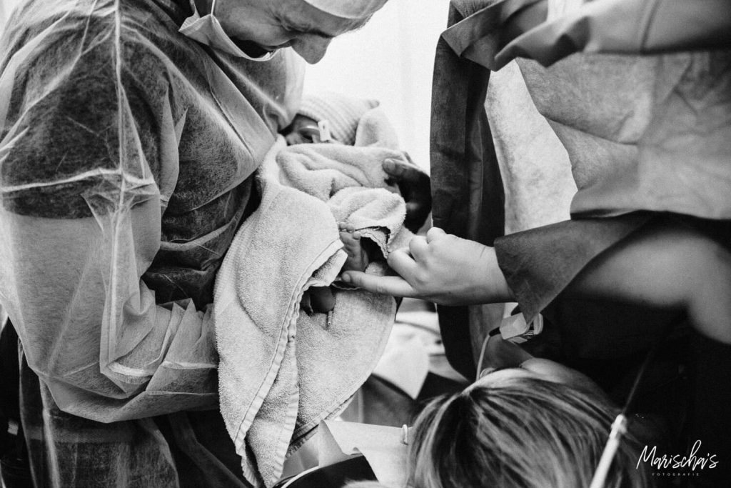 Geboortefotograaf voor een geboortereportage in het ziekenhuis Viecuri in Venlo