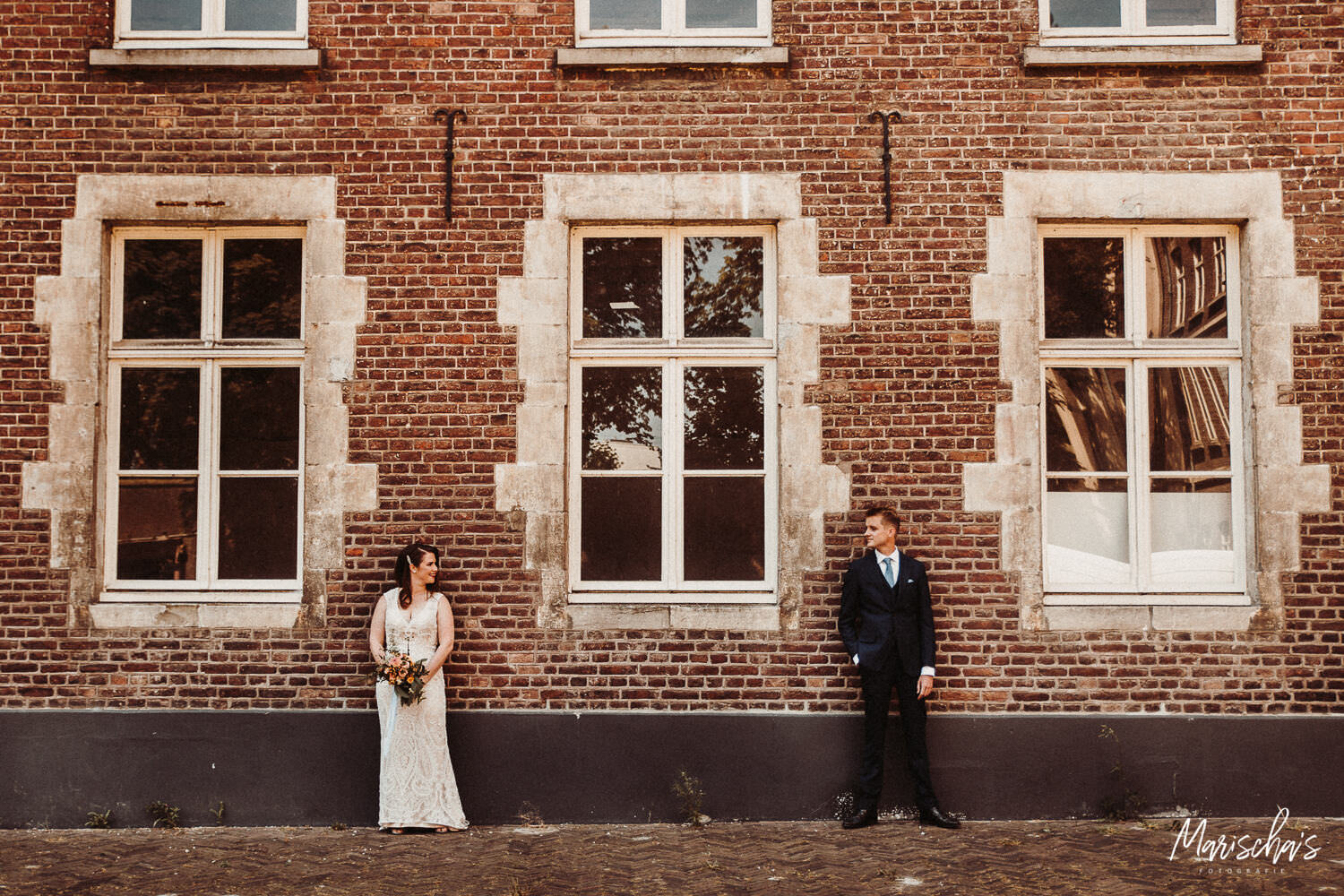 bruidsfotograaf voor een prachtige buiten bruiloft in zuid limburg