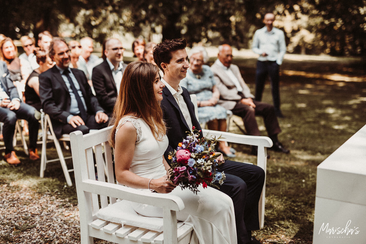 trouwfotograaf voor een trouwreportage bij kasteel vaalsbroek in vaals