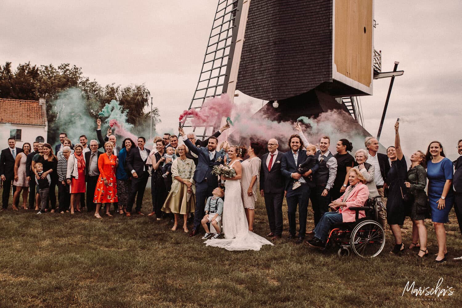 Bruidsfotograaf voor een bruidsreportage van een bruiloft in regio Brabant