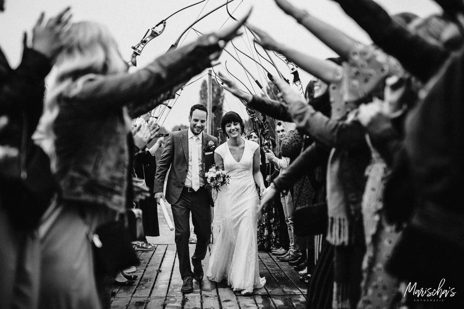Bruidsfotograaf voor een bruidsreportage van een bruiloft in regio Zuid Holland
