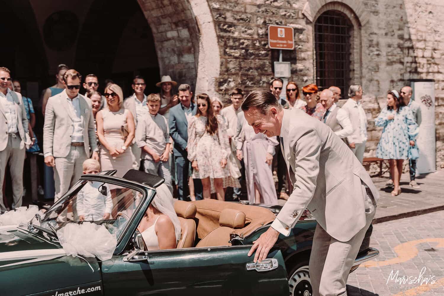 trouwfotograaf voor een bruiloft in marche italië