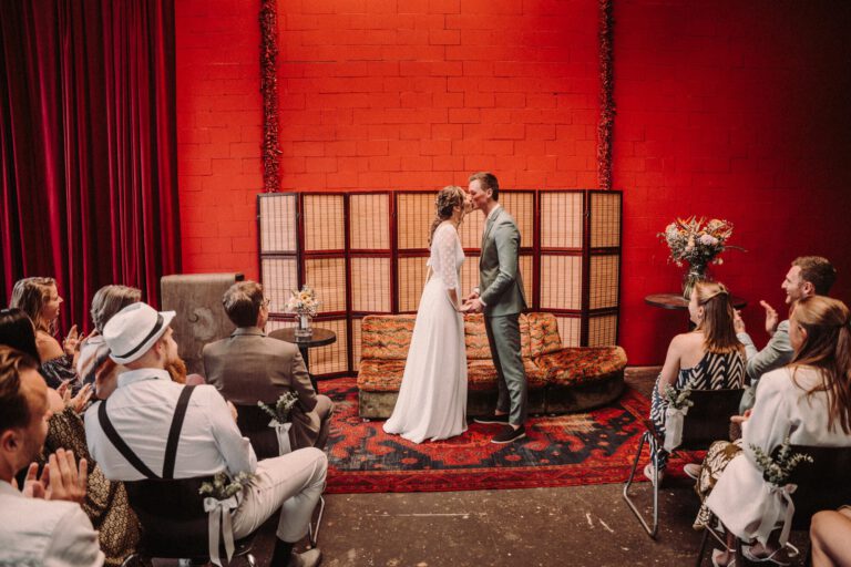 trouwfotograaf voor een bruiloft bij le:en in Utrecht