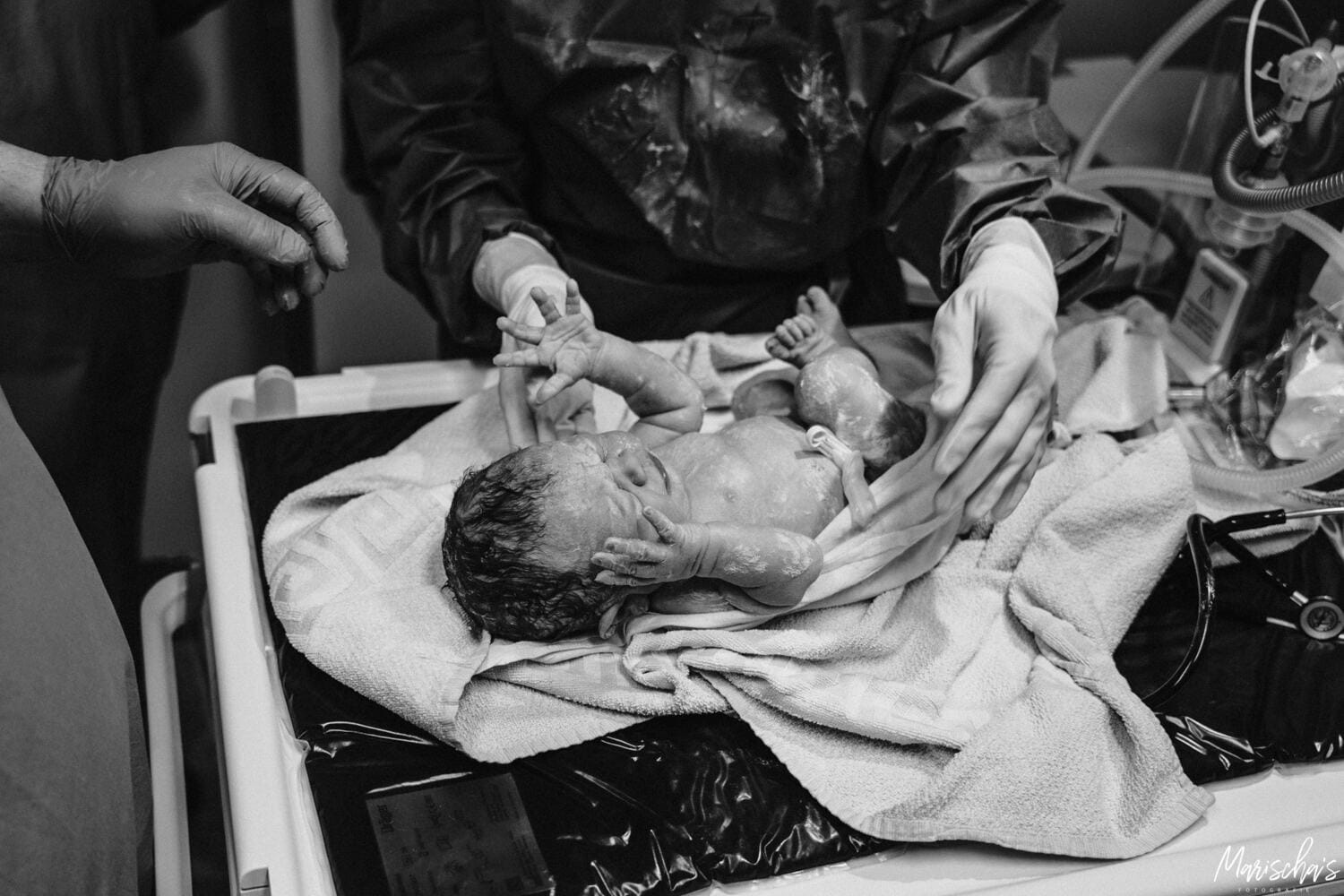 geburtsfotografie bei st marien hospital in Düren Birkesdorf