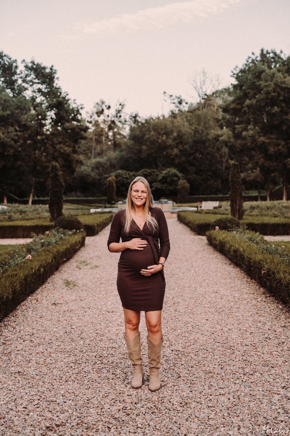 zwangerschapsfotoshoot kasteel terworm